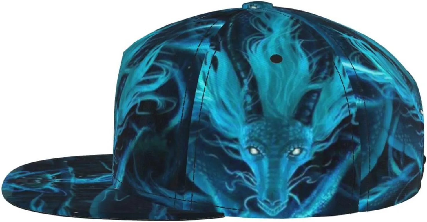 Cartoon Animal Baseball Cap for Men Women Classic Snapback Hip Hop Flat Bill Brim Adjustable Visor Beach Trucker Hat
