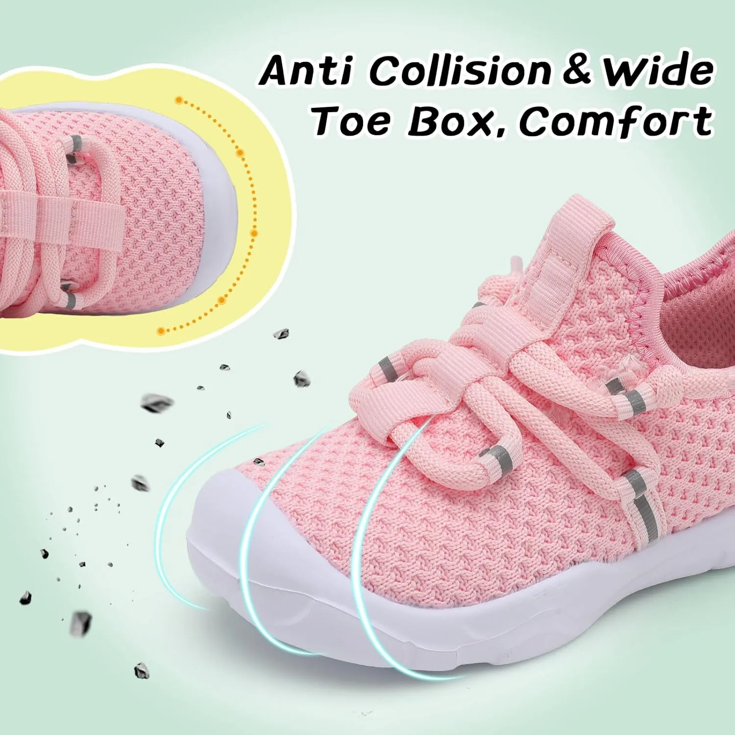 Centipede Demon Toddler Shoes Boys Girls Barefoot Shoes Kids Breathable Walking Running Shoe Slip on Sneakers Lightweight Outdoor Athletic Tennis Shoe