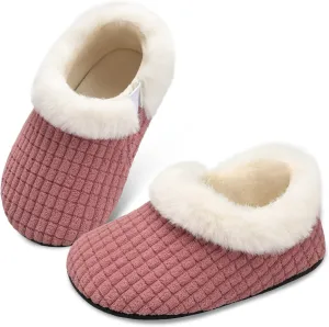 Centipede Demon Toddler Slippers for Boys Girls Slip on Kids Baby Toddlers House Shoes Lightweight Barefoot Furry Sock Shoes Indoor Outdoor Warm Walking Shoe