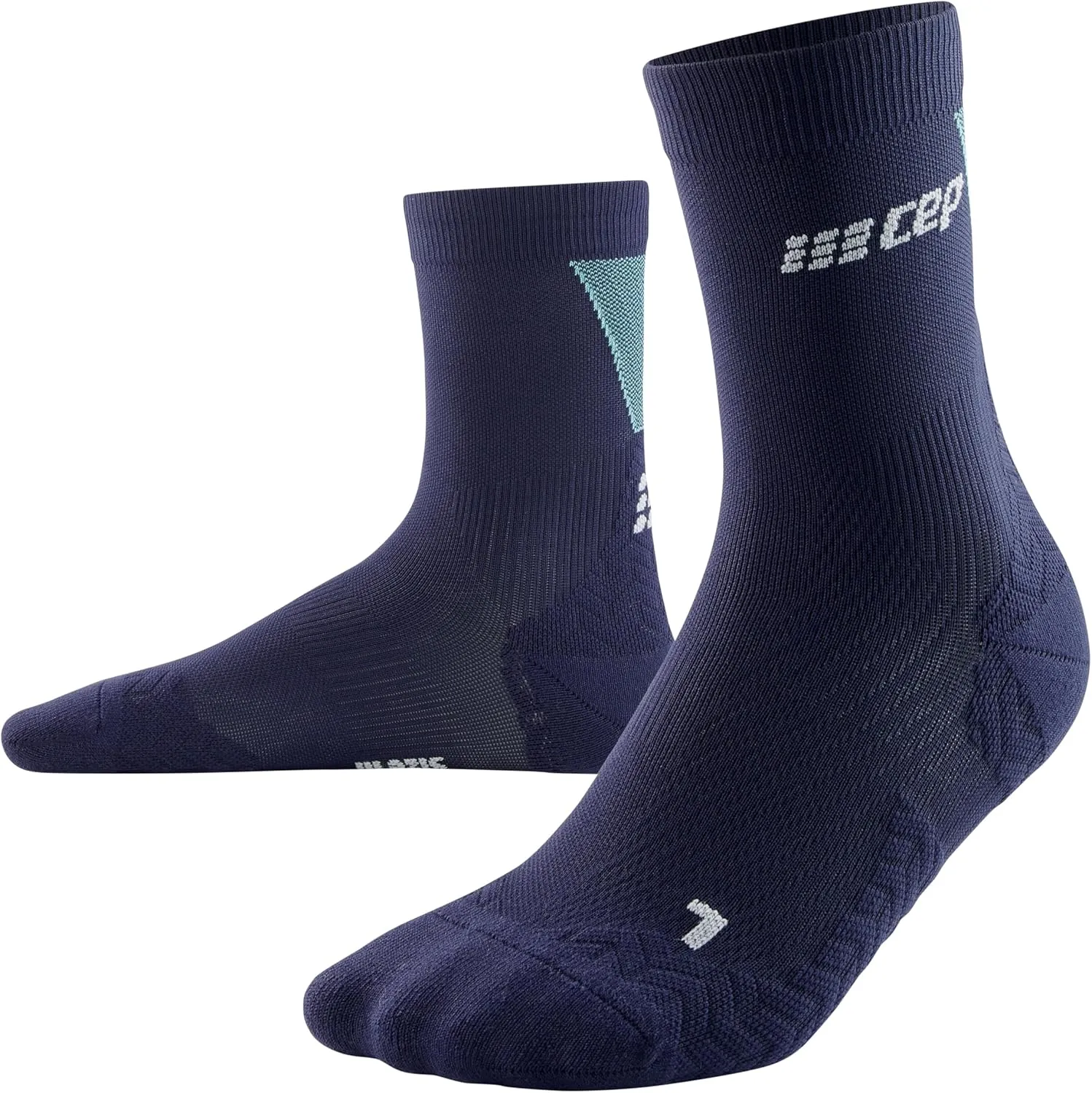 CEP 2024 New Ultralight Mid Cut Compression Socks for Men - Breathable, Lightweight Performance Running Crew Socks