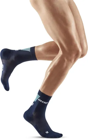 CEP 2024 New Ultralight Mid Cut Compression Socks for Men - Breathable, Lightweight Performance Running Crew Socks