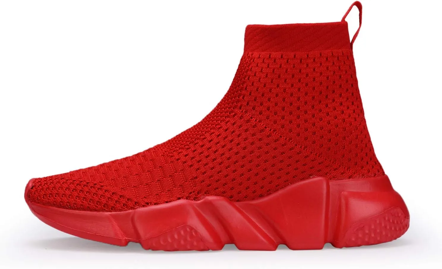 CHUI Boys Girls Breathable Sneakers Mesh Lightweight Easy Walk Casual Slip-On Athletic Running Walking Shoes