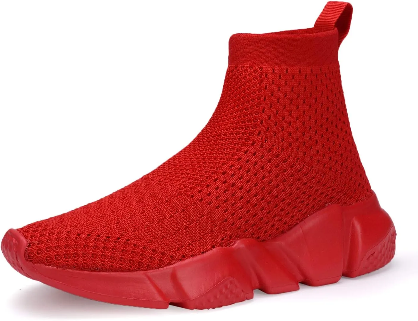 CHUI Boys Girls Breathable Sneakers Mesh Lightweight Easy Walk Casual Slip-On Athletic Running Walking Shoes