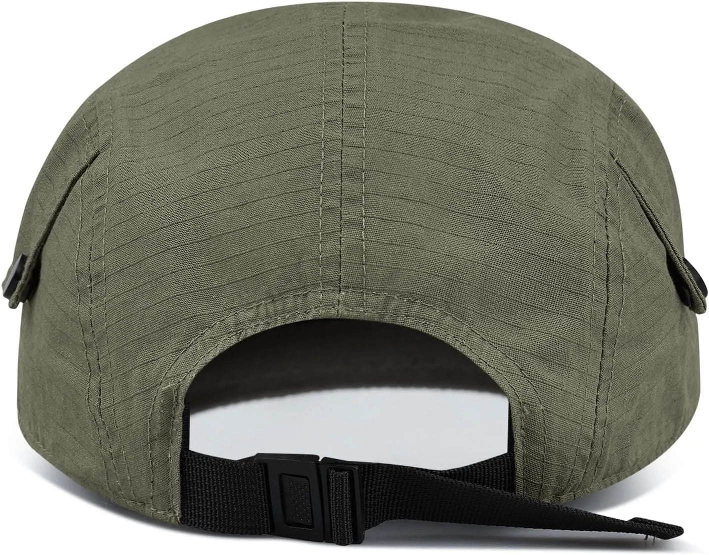 CLAPE Short Brim Cap US Printed Adjustable Baseball Cap Street Casual Bendable Flat Bill Trucker Hat Cap