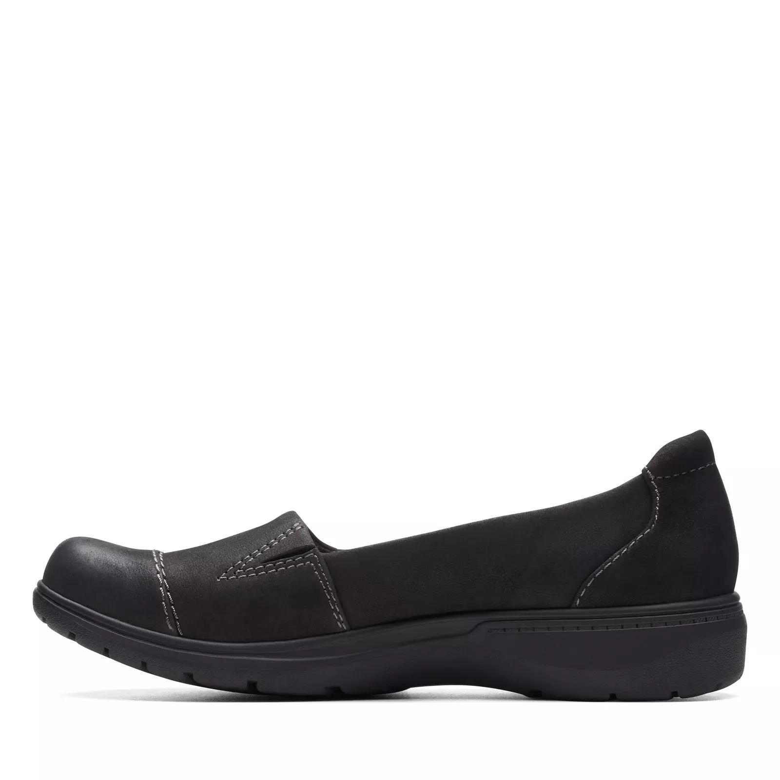 Clarks Women's Carleigh Lulin Black Nubuck 26175057