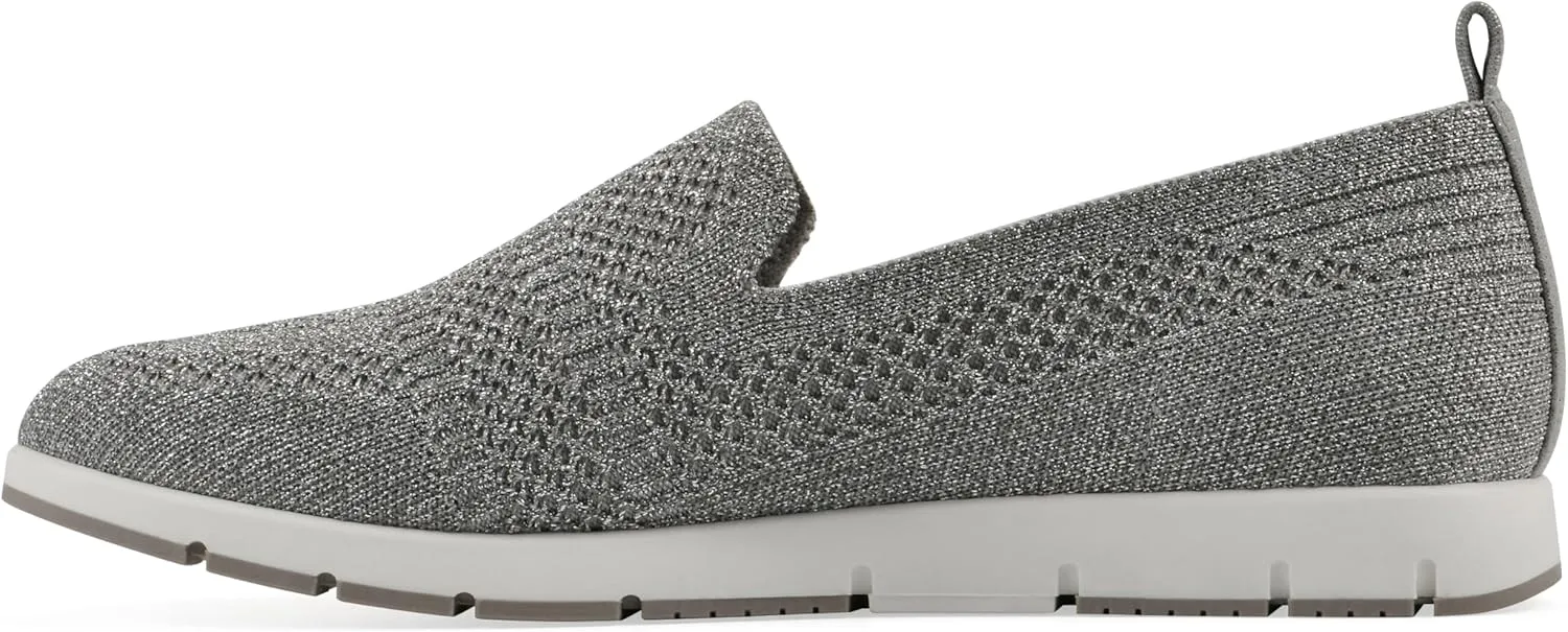 CLIFFS BY WHITE MOUNTAIN Women's Garren Knit Slip-On Sneaker