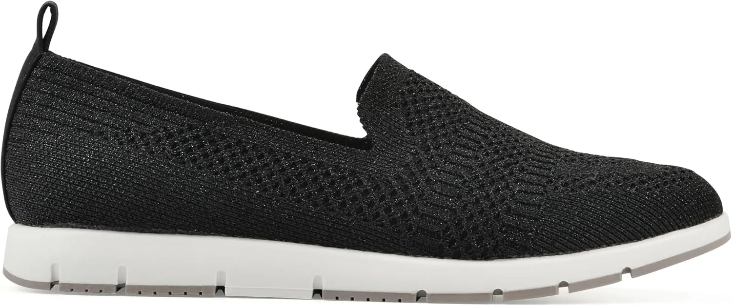 CLIFFS BY WHITE MOUNTAIN Women's Garren Knit Slip-On Sneaker