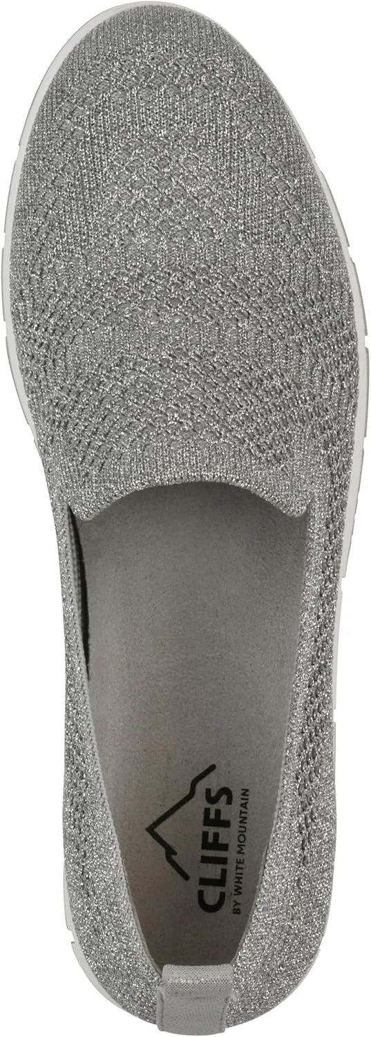 CLIFFS BY WHITE MOUNTAIN Women's Garren Knit Slip-On Sneaker