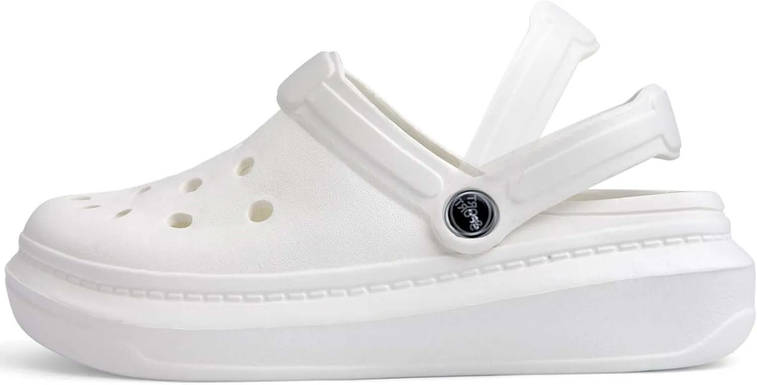 Clogs for Men Women - Slip-On Garden Shoes Sandals with Arch Support, Cushioned Comfort for Beach Pool Summer Outdoor Activities