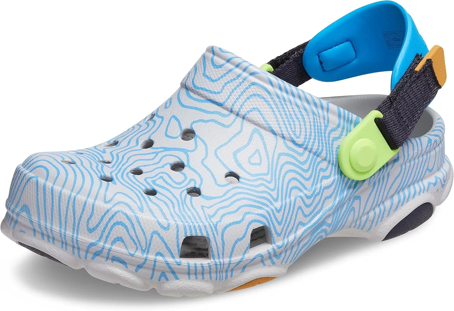Crocs Unisex-Child All Terrain Clogs with Adjustable Heel Strap
