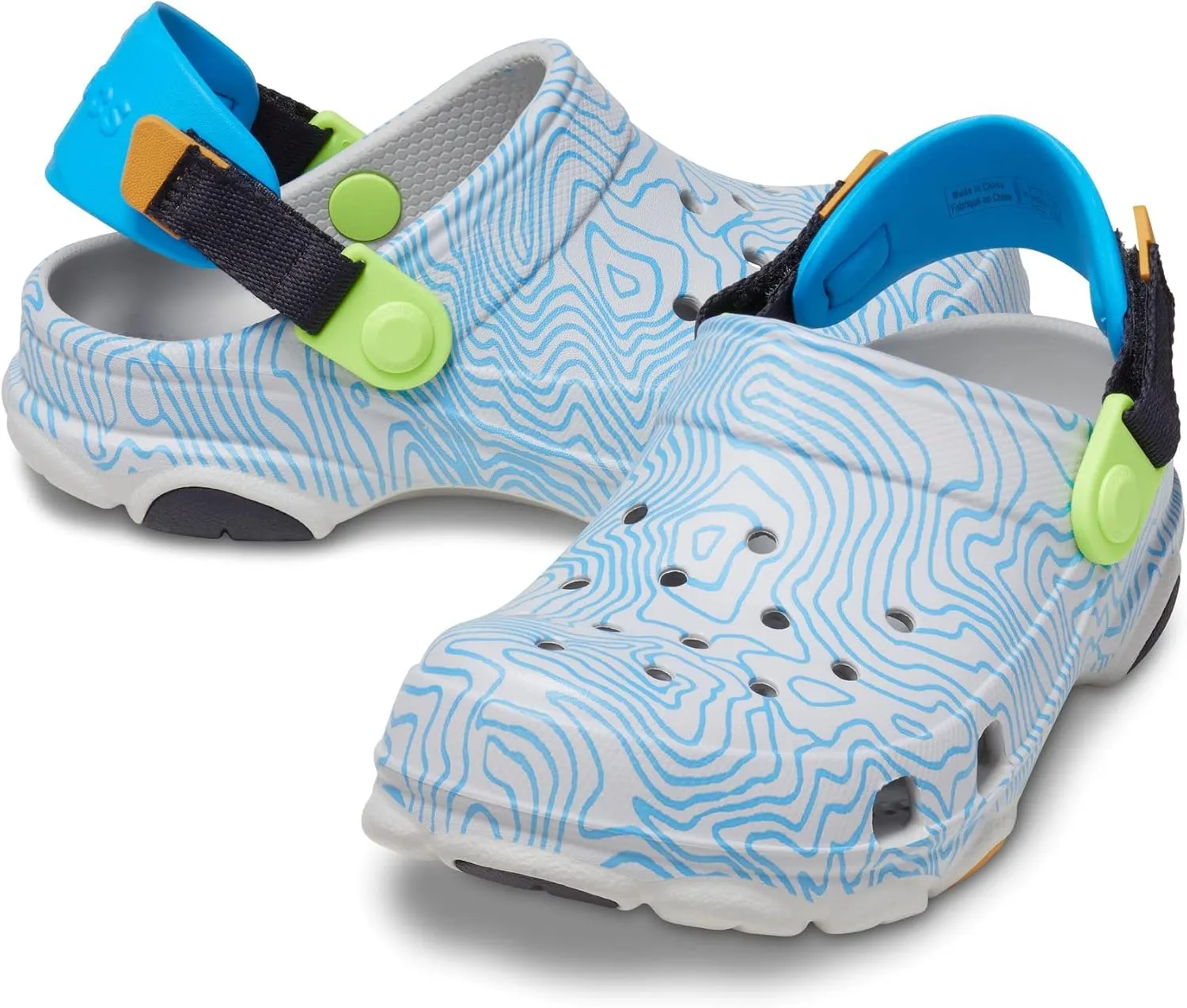 Crocs Unisex-Child All Terrain Clogs with Adjustable Heel Strap