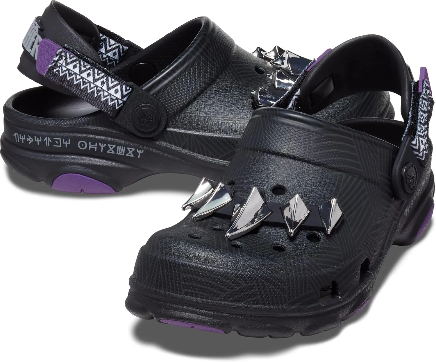 Crocs Unisex-Child Black Panther All-Terrain Clog