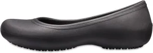 Crocs Women's Crocs At Work Flat | Women's Flats | Work Shoes for Women
