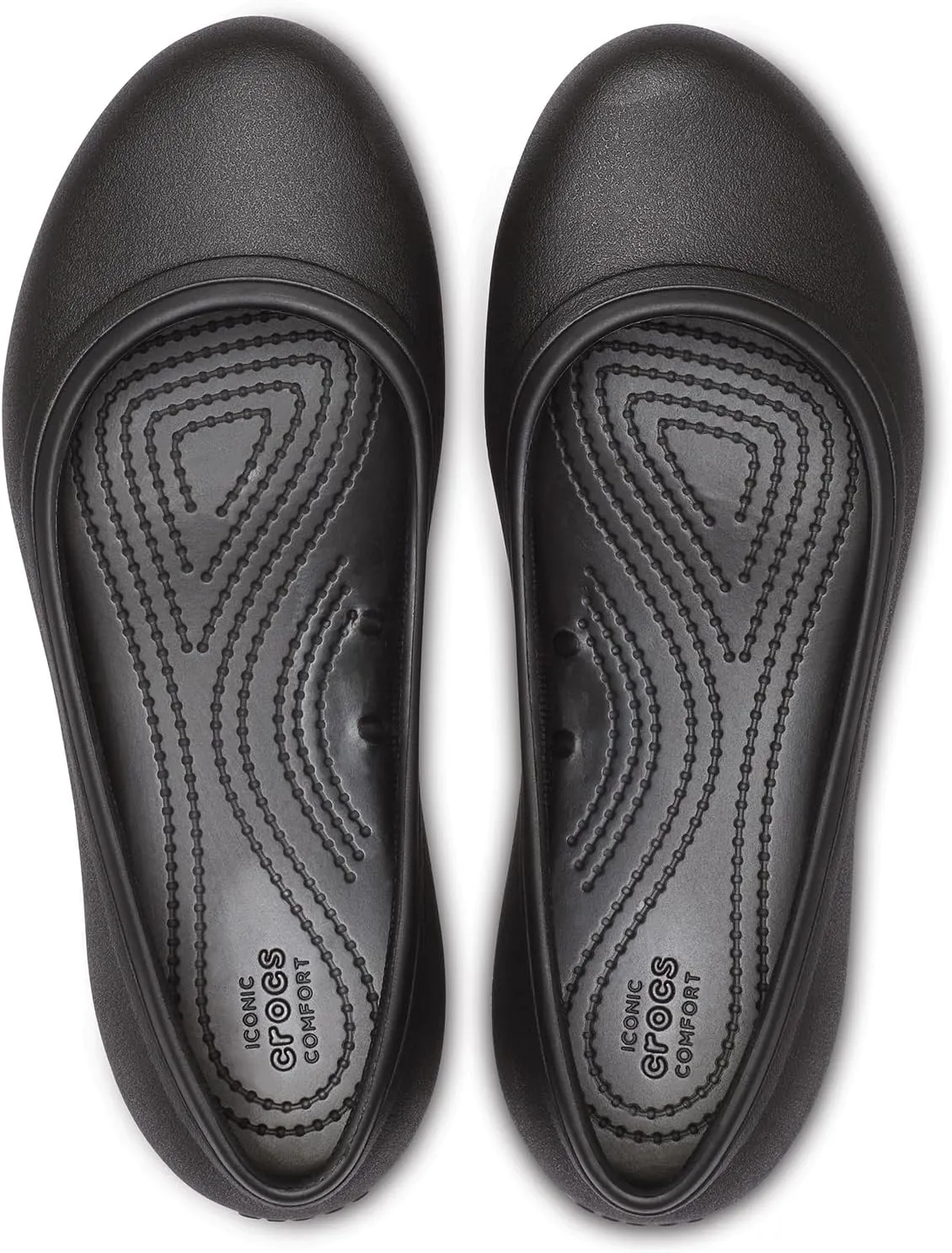 Crocs Women's Crocs At Work Flat | Women's Flats | Work Shoes for Women