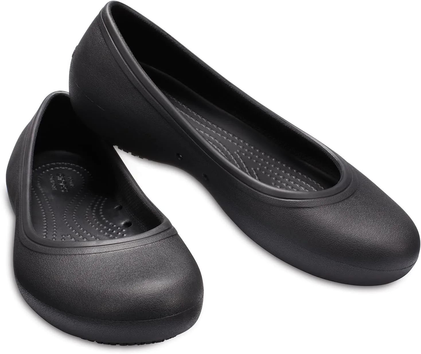 Crocs Women's Crocs At Work Flat | Women's Flats | Work Shoes for Women