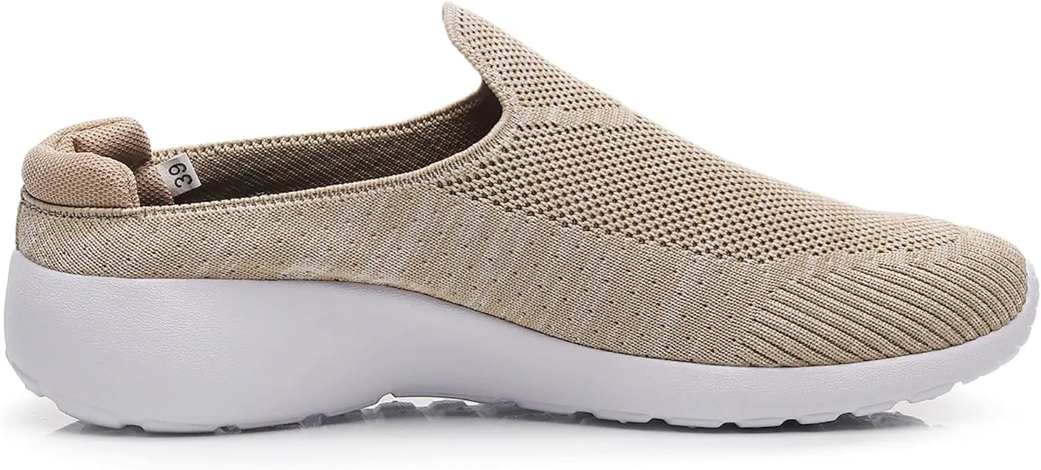 Cull4U Women's Easy 2 Walk Knit Slipper Mules Shoe