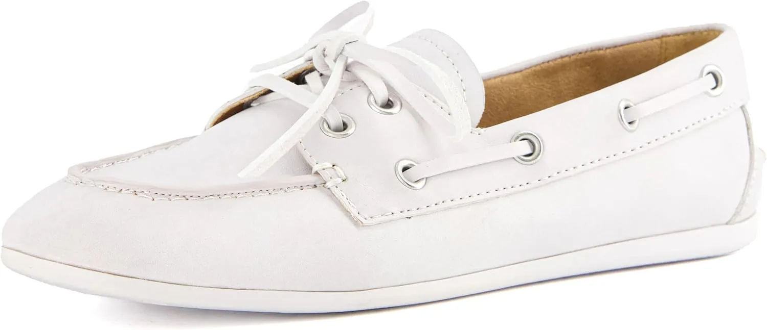 CUSHIONAIRE Women's Anchor Boat Shoe – Classic Slip-On Moccasin Loafer with Nautical Detailing   Memory Foam, Wide Widths Available