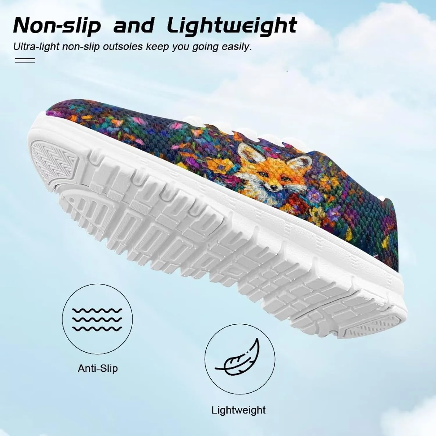 Cute Axolotl Girls Running Shoes Trendy Sneakers for Kids Athletic Shoes