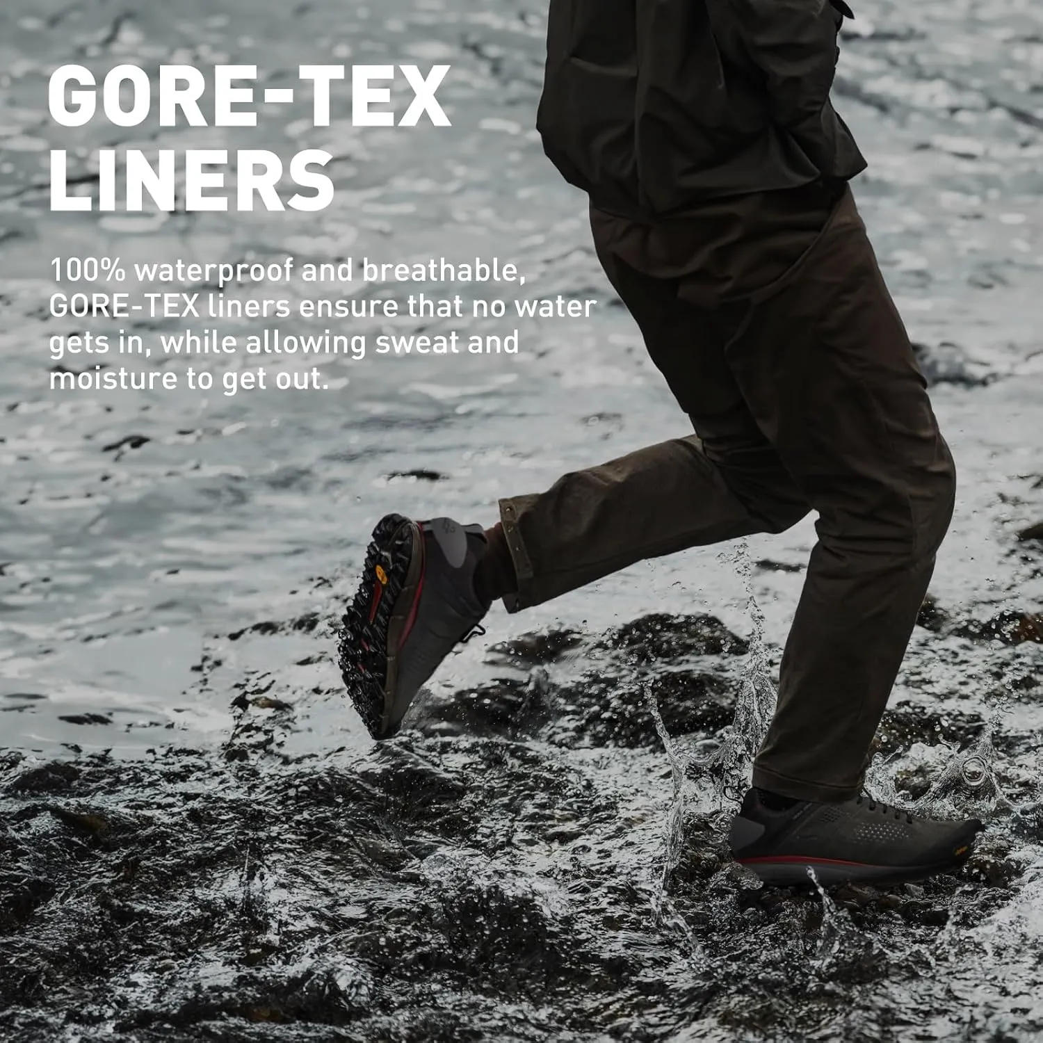 Danner Trail 2650 3” Waterproof Hiking Shoes for Men - Durable Leather & Textile Upper with Breathable Gore-Tex Lining and Vibram Traction Outsole