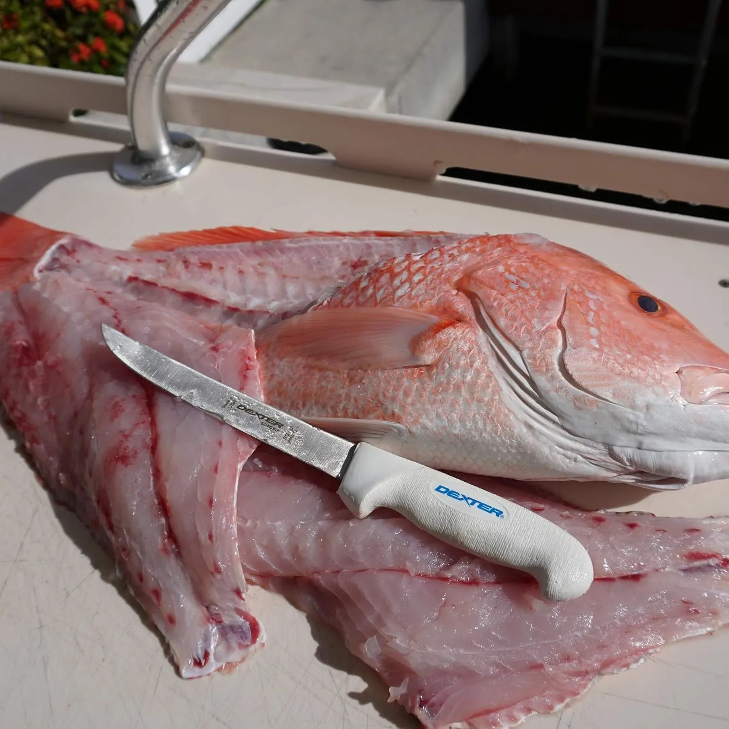 Dexter Outdoors 6" SOFGRIP Flexible Fillet Knife | Includes Edge Guard