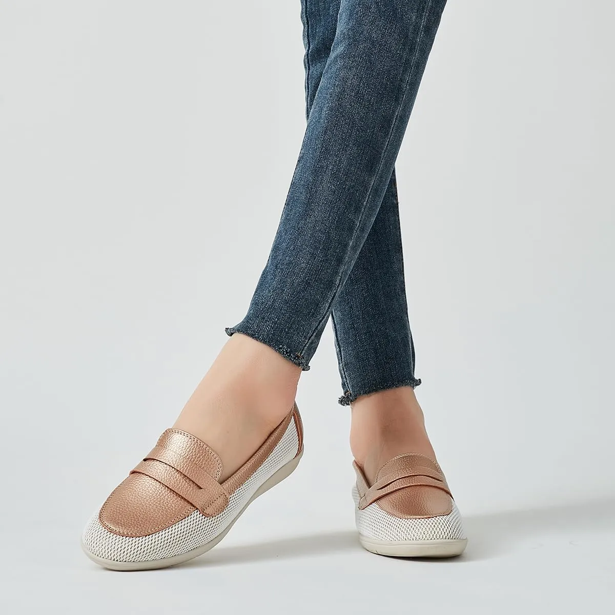 DeYashopin Women's Flats Shoes Non-Slip Ballet Shoes for Dressy Occasions,Walking and Driving Lightweight & Flexible for Comfort