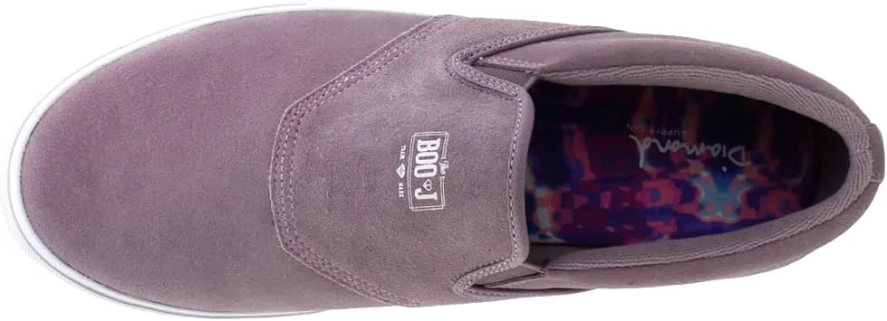 Diamond Supply Co. Mens Boo J Slip On Sneakers Shoes Casual - Purple