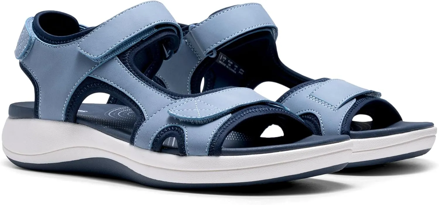 DREAM PAIRS Women's Sandals Open Toe Lightweight Summer Shoes Walking Casual Outdoor