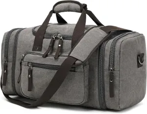 Duffle Bag for Travel SunBorls Expandable 24.8in Overnight Weekend Bag Holds 50L of Everyday Personal Items Carry on