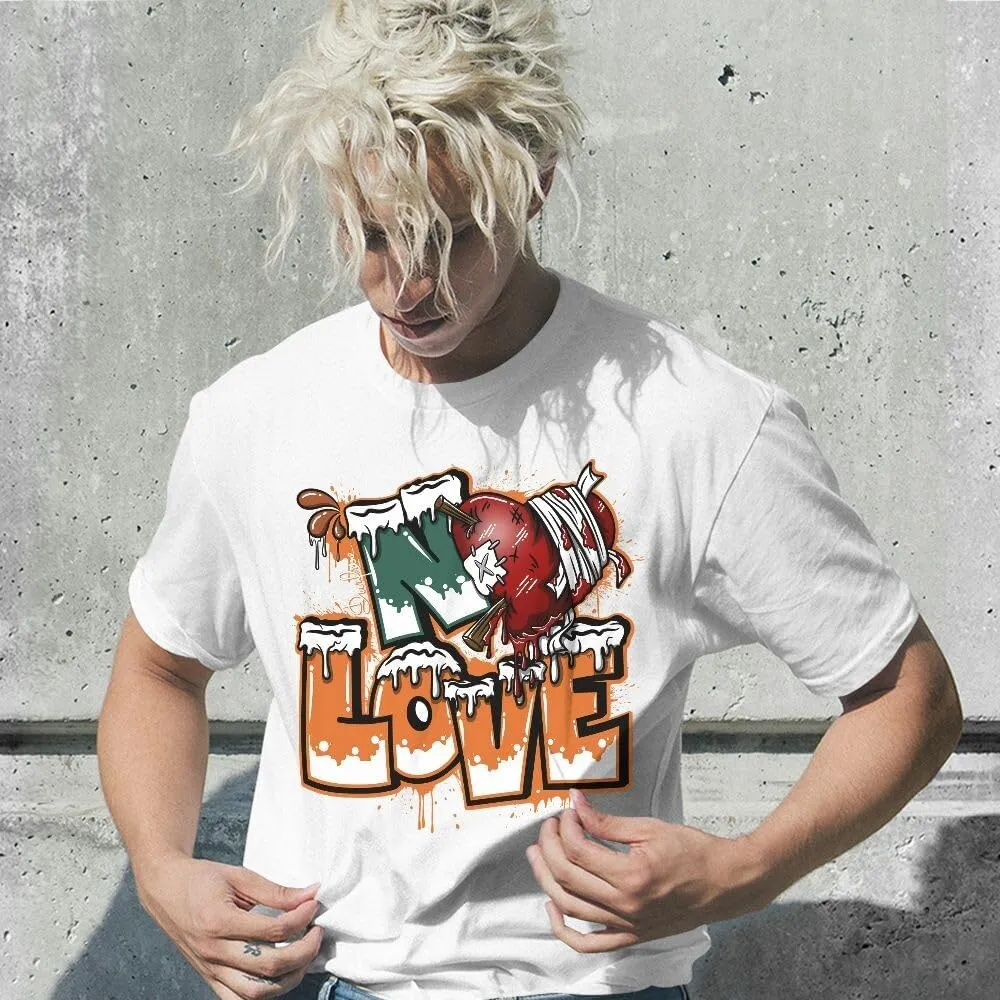 Dunkare Dunk Low Ceramic Shirt, Drip No Love Streetwear Unisex Shirt Graphic Tees Men Y2K Tops Women Clothing