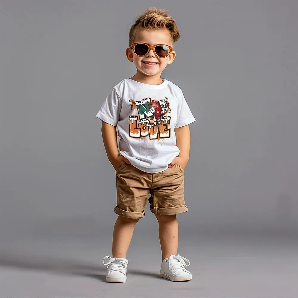 Dunkare Dunk Low Ceramic Shirt, Drip No Love Streetwear Unisex Shirt Graphic Tees Men Y2K Tops Women Clothing