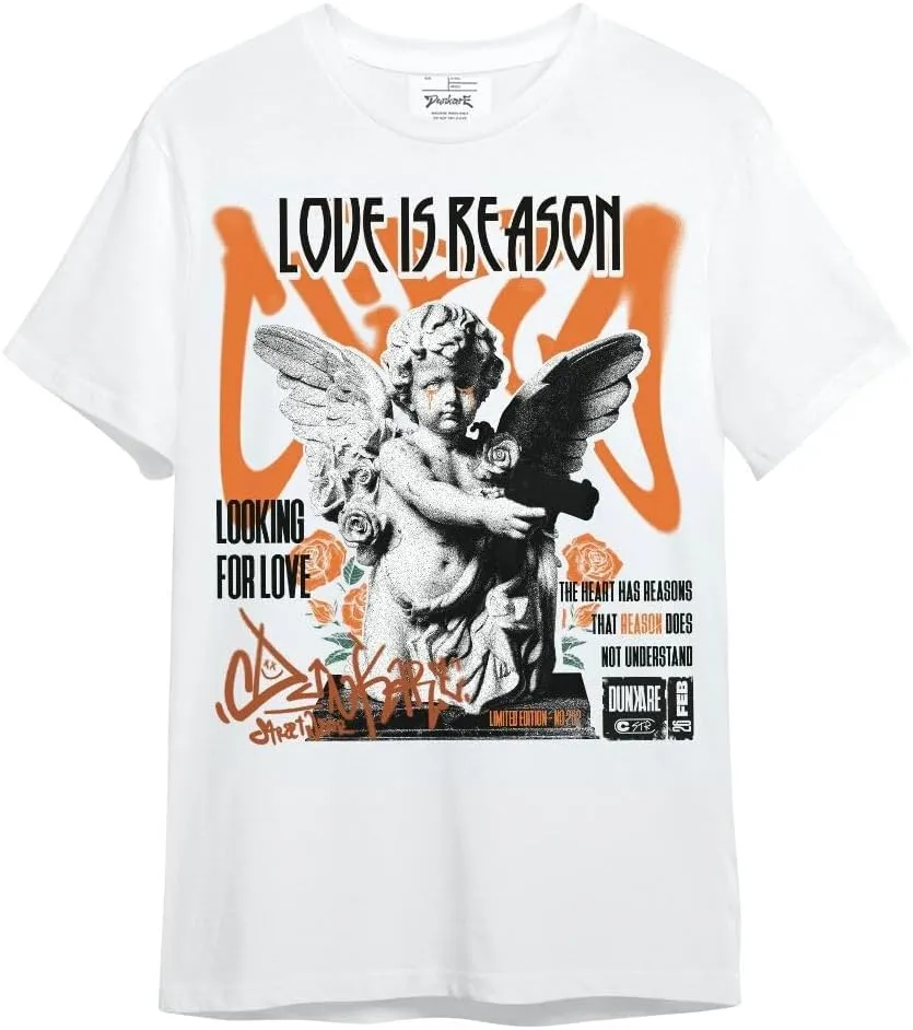 Dunkare Dunk Low Ceramic Shirt, Love is Reason Unisex Shirt Graphic Tees Men Y2K Tops Women Clothing