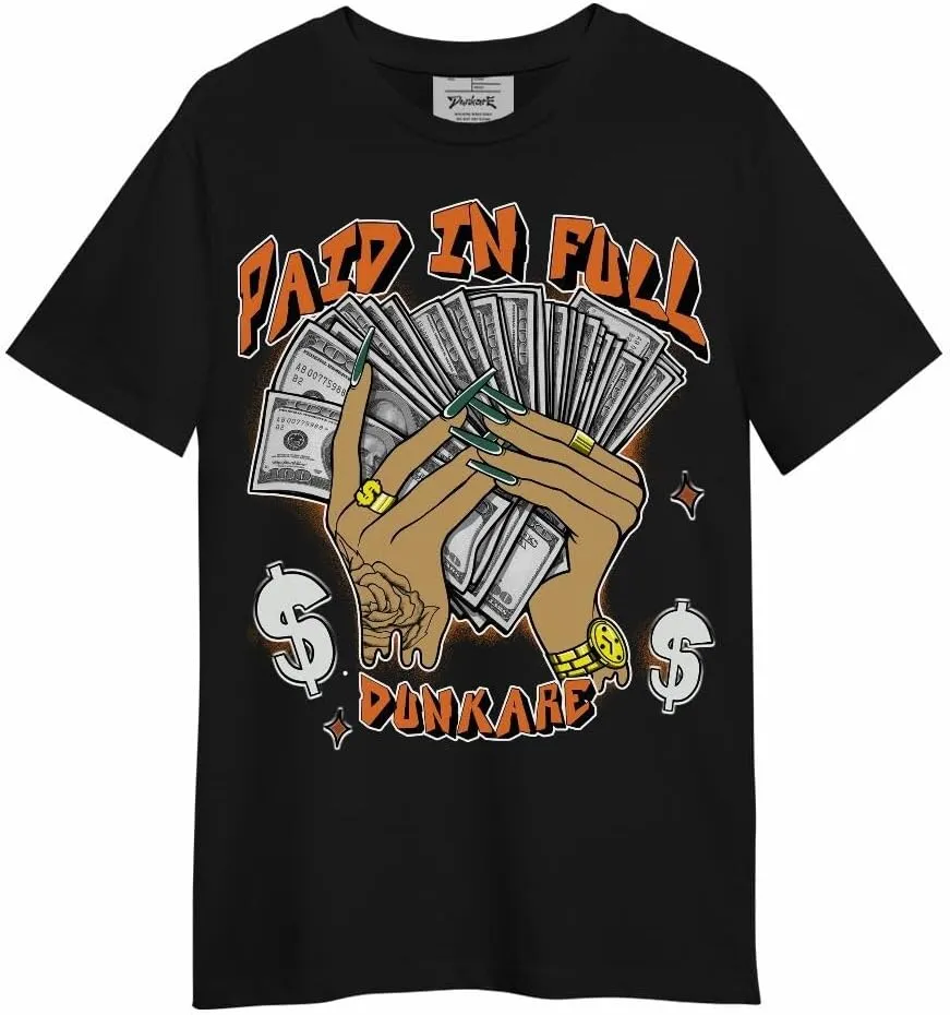 Dunkare Dunk Low Ceramic Shirt - Paid in Full Unisex Shirt Graphic Tees Men Y2K Tops Women Clothing