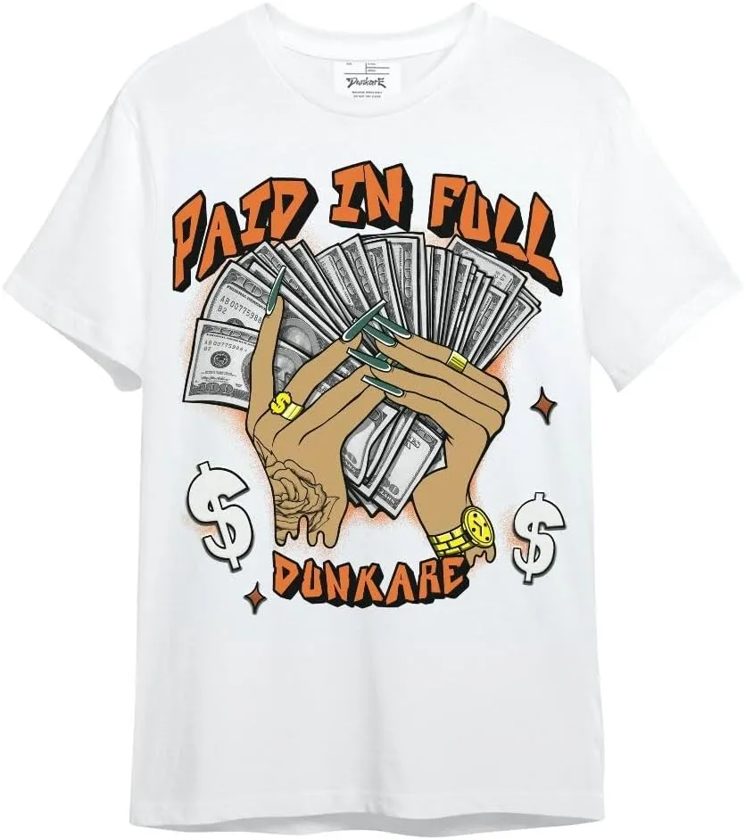 Dunkare Dunk Low Ceramic Shirt - Paid in Full Unisex Shirt Graphic Tees Men Y2K Tops Women Clothing