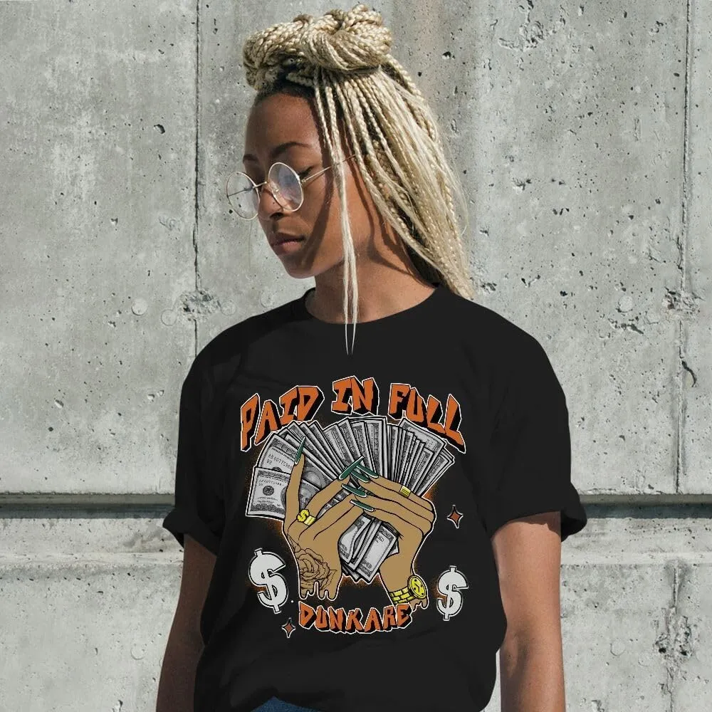 Dunkare Dunk Low Ceramic Shirt - Paid in Full Unisex Shirt Graphic Tees Men Y2K Tops Women Clothing