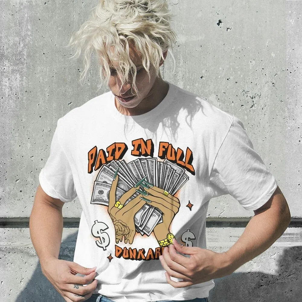Dunkare Dunk Low Ceramic Shirt - Paid in Full Unisex Shirt Graphic Tees Men Y2K Tops Women Clothing