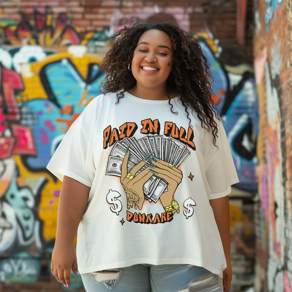 Dunkare Dunk Low Ceramic Shirt - Paid in Full Unisex Shirt Graphic Tees Men Y2K Tops Women Clothing