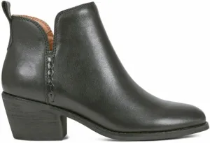 Earth Footwear, Marisole Block Heel Slip-on Casual Booties, Black 001, 8 M