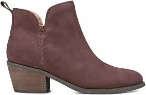 Earth Footwear, Marisole Block Heel Slip-on Casual Booties, Dark Red 600, 10 M