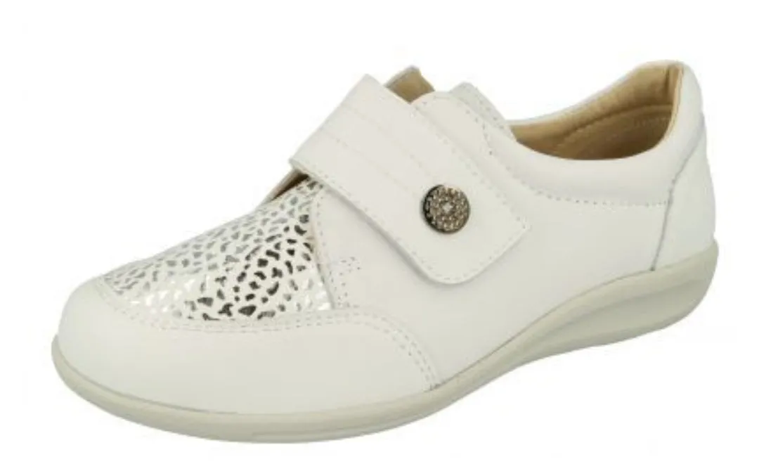 Easy B Royston Ladies Velcro Stretch 2V Shoe 68182W