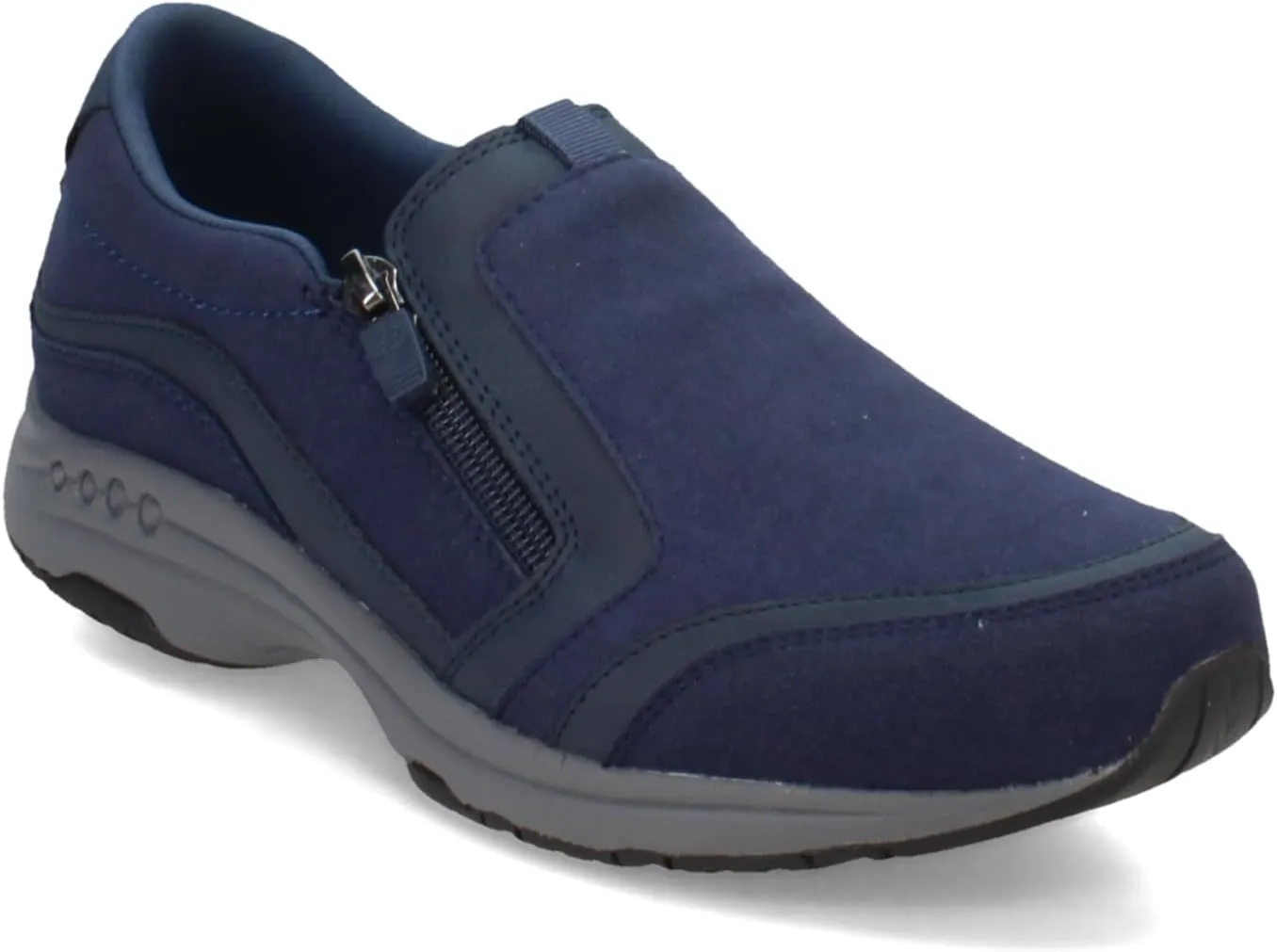 Easy Spirit Women's Thallow 2 Side Zip Sneaker
