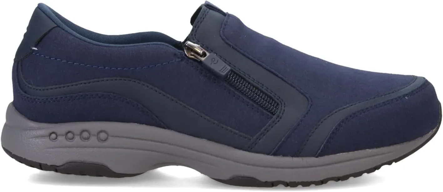 Easy Spirit Women's Thallow 2 Side Zip Sneaker