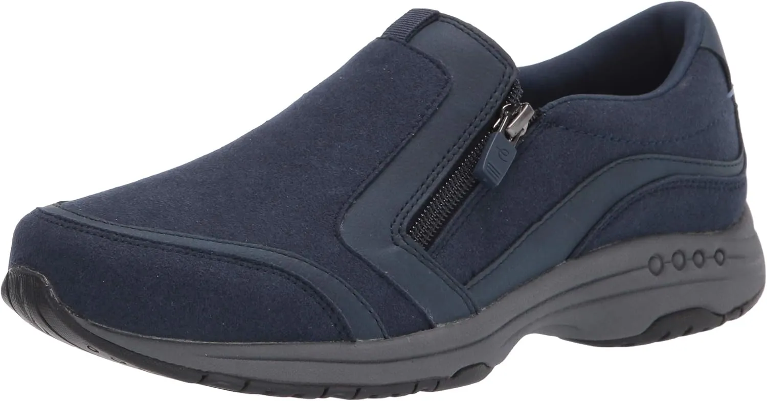 Easy Spirit Women's Thallow 2 Side Zip Sneaker