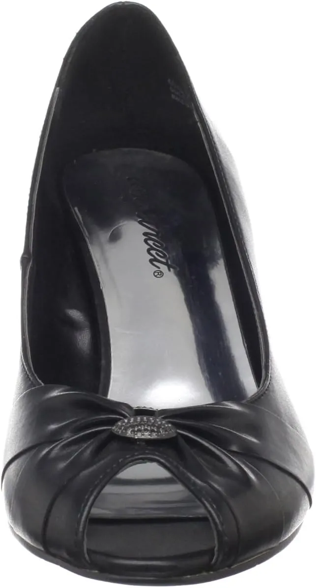 Easy Street Women's Sunset Peep-Toe Pump