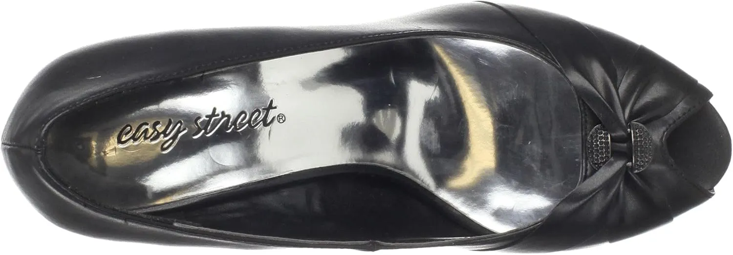 Easy Street Women's Sunset Peep-Toe Pump