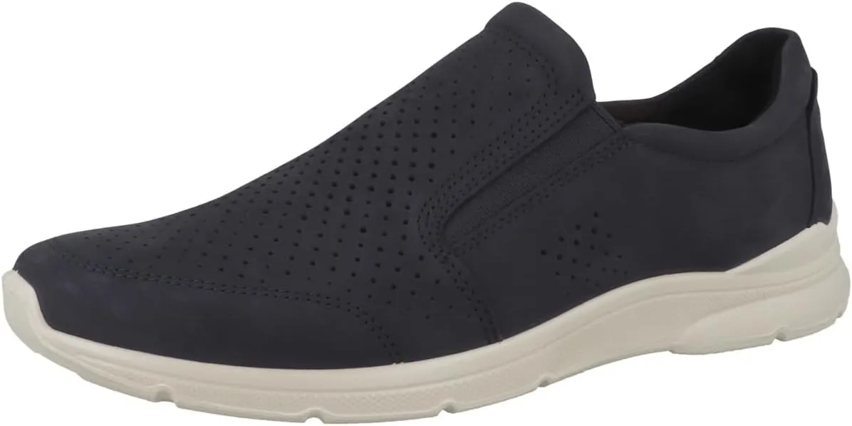ECCO Mens Irving 511644 Nubuck Leather Shoes