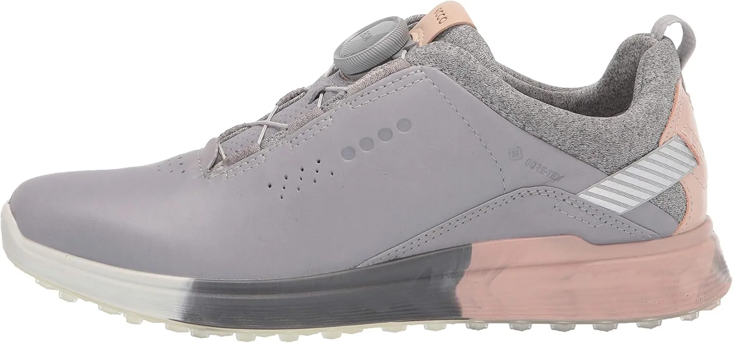 ECCO Women's S-Three Boa Gore-tex Waterproof Hybrid Golf Shoe