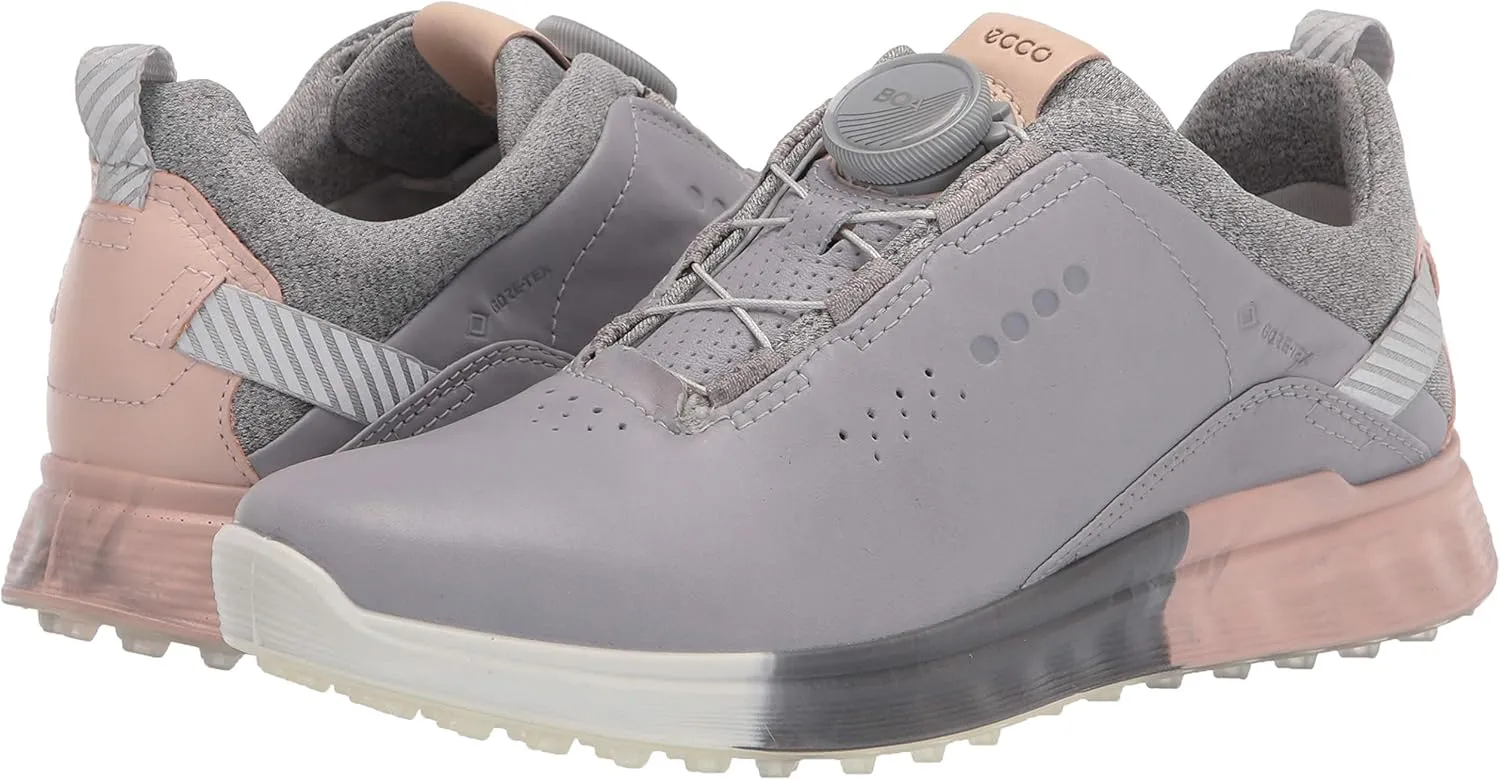ECCO Women's S-Three Boa Gore-tex Waterproof Hybrid Golf Shoe