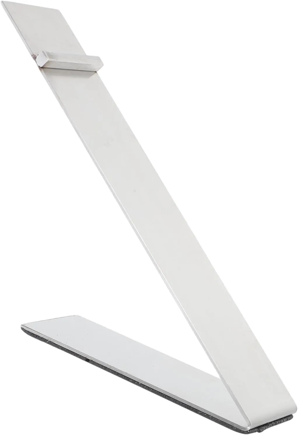 Elegant Retail Store Shoe Display Stand Silver Shoe Rack High Heels Display