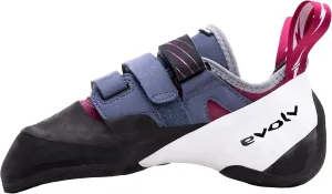 EVOLV Shaman LV Rock Climbing Shoe for Sport, Bouldering, & Multi-Pitch Climbing - Beet Red/Slate - 9.5 (US Women's)