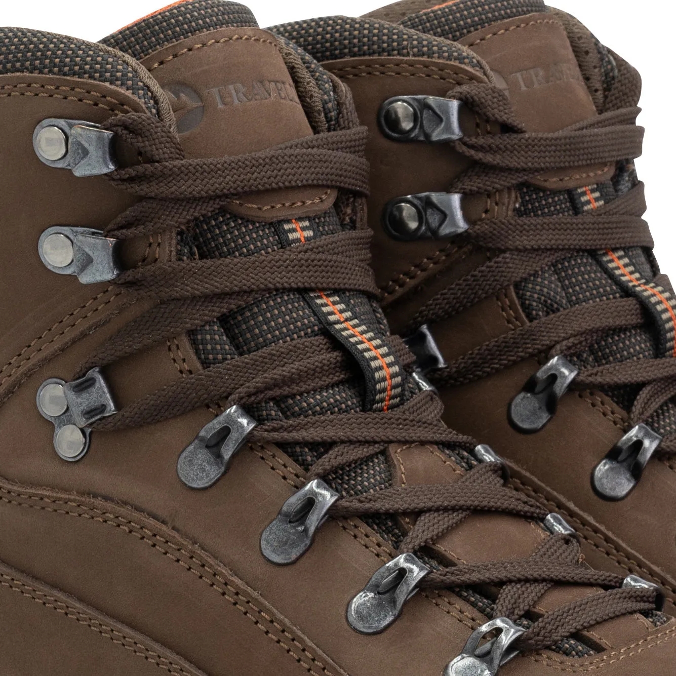 Faaborg - High hiking shoes - Men - Brown